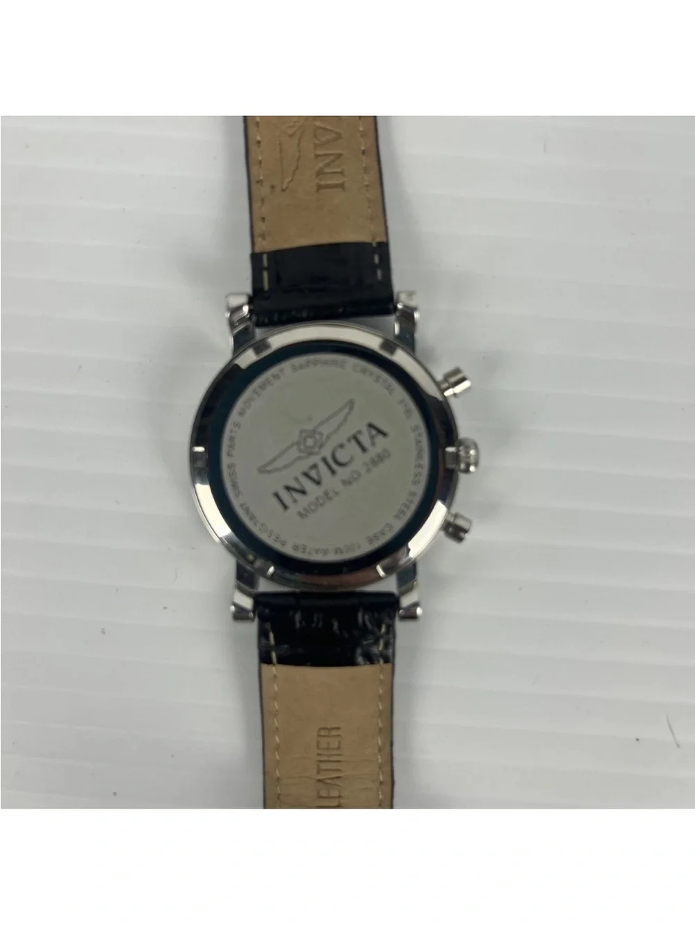 Mens 2880 INVICTA Coin Edge Day Date Quartz Watch.